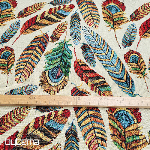 Tissu tapisserie NAVAHO beige