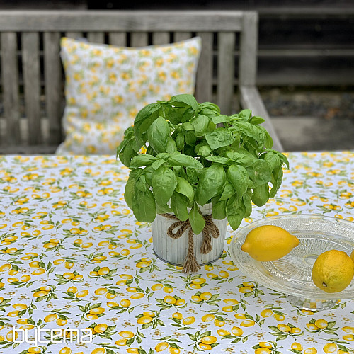 Nappe et foulard LEMON DELIGHT