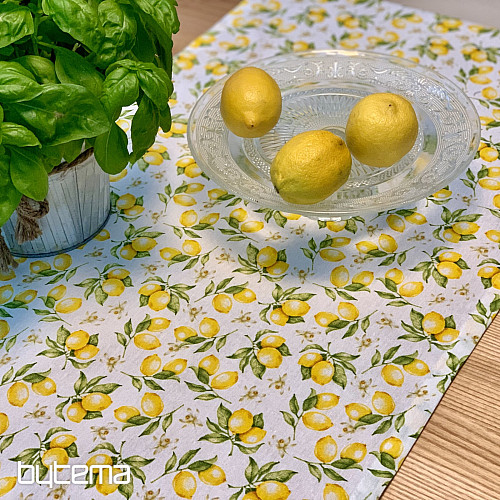 Nappe et foulard LEMON DELIGHT