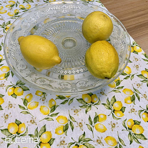 Nappe et foulard LEMON DELIGHT