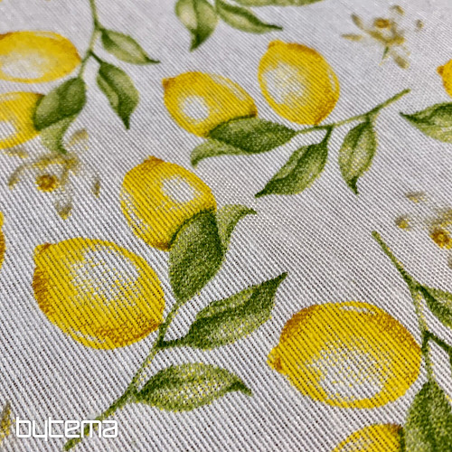 Nappe et foulard LEMON DELIGHT
