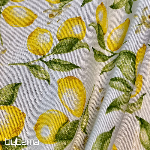 Nappe et foulard LEMON DELIGHT