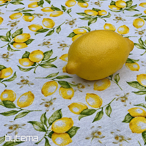 Nappe et foulard LEMON DELIGHT