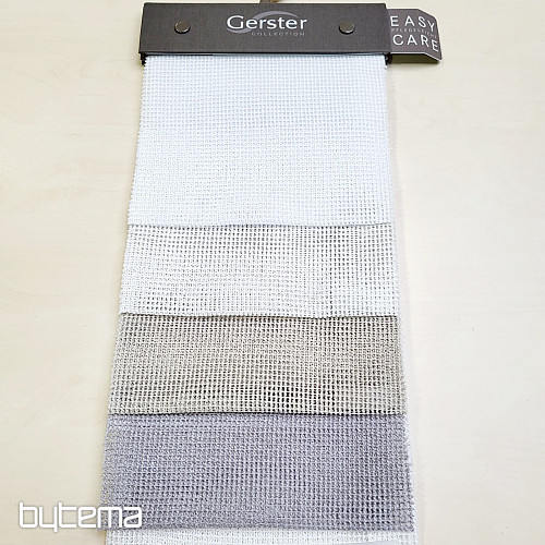 Rideau de luxe GERSTER 11778/01 BLANC