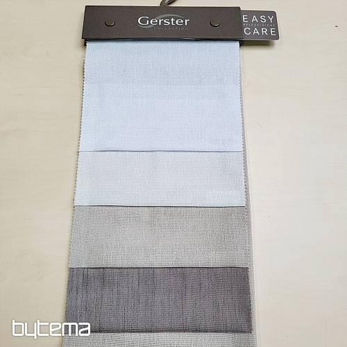 Rideau de luxe GERSTER 11790/01 BLANC