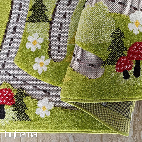Tapis enfant Color Kids 02 vert