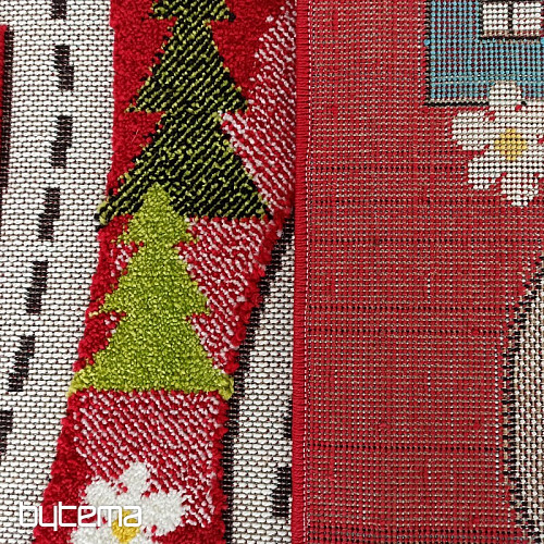 Tapis enfant Color Kids 02 rouge