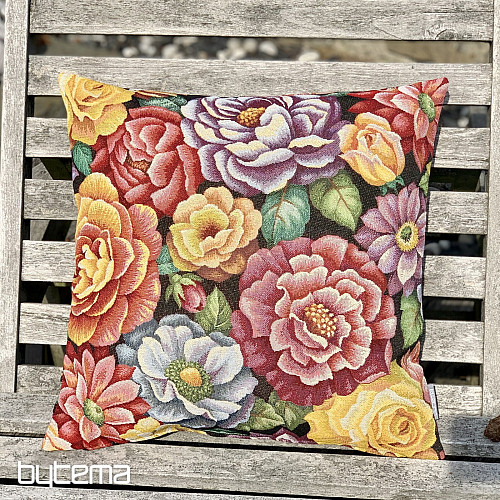Housse tapisserie FLEURS D&#39;ÉTÉ