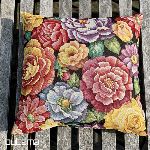 Housse tapisserie FLEURS D&#39;ÉTÉ
