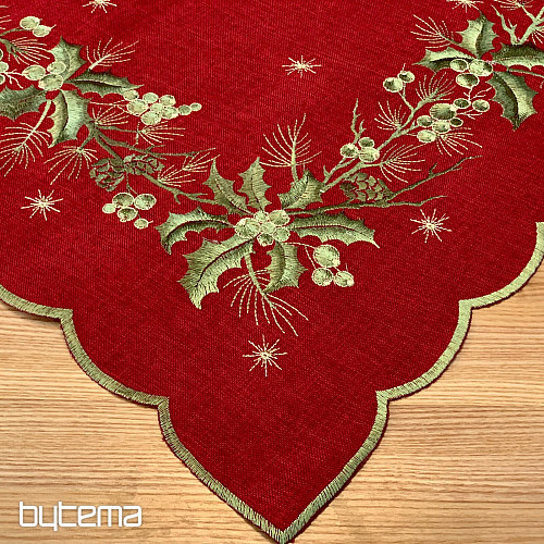 Nappe VERT GRISME et nappe ovale
