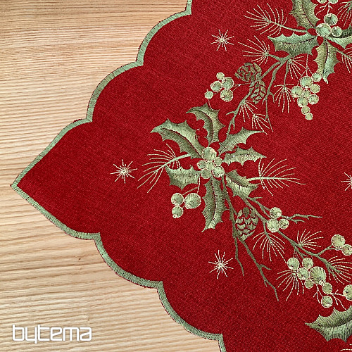 Nappe VERT GRISME et nappe ovale