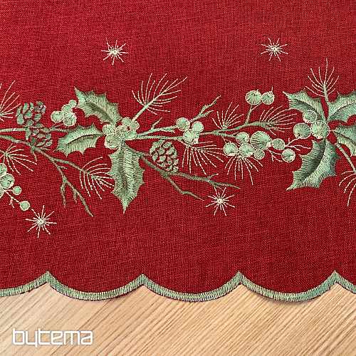 Nappe VERT GRISME et nappe ovale