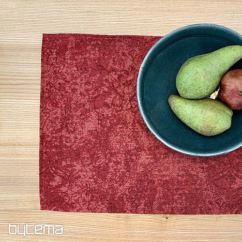 Tapis tapisserie MARBRE ROUGE