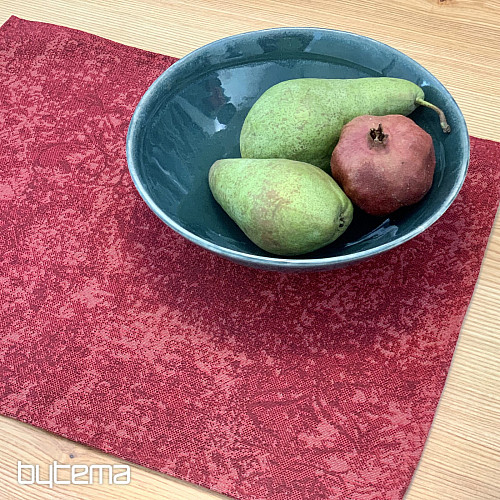 Tapis tapisserie MARBRE ROUGE