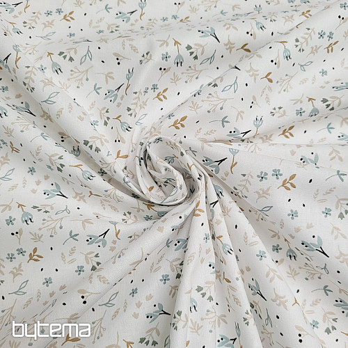 Tissu coton MINI FLEURS