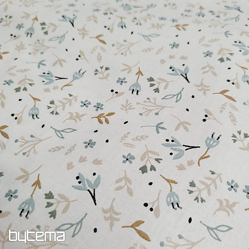 Tissu coton MINI FLEURS