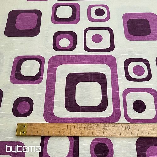Tissu décoratif SANDAL 42 VIOLET