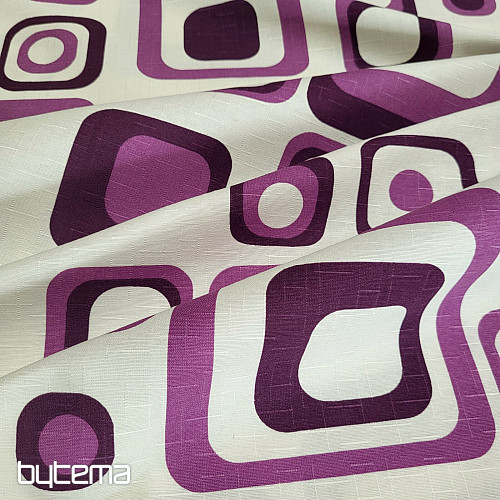 Tissu décoratif SANDAL 42 VIOLET