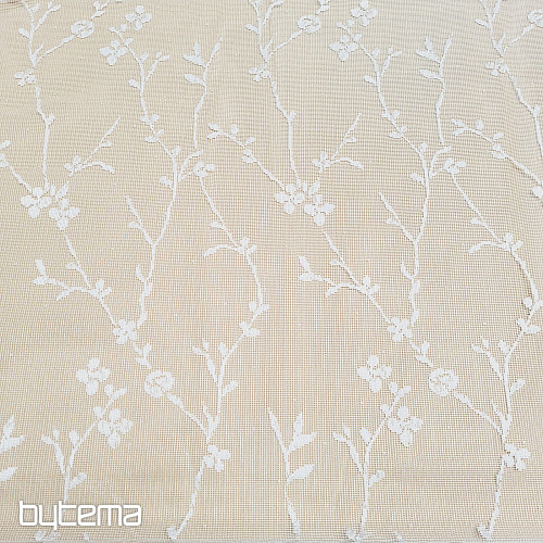 Rideau jacquard FLEURS