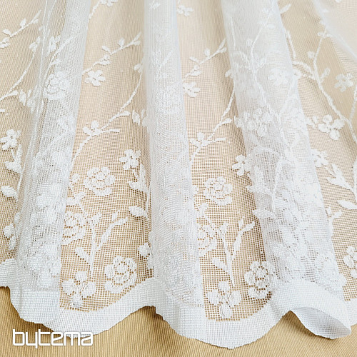 Rideau jacquard FLEURS