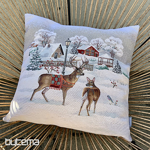 Housse tapisserie de Noël WINTER IDYL
