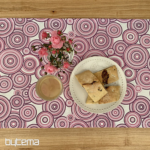 Écharpe MANDALA ECO lilas