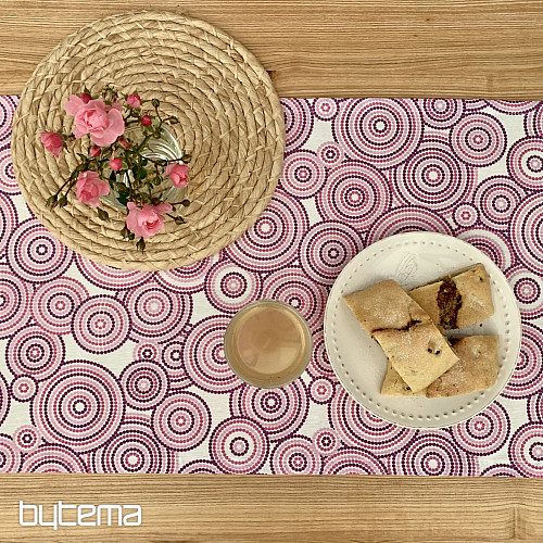 Écharpe MANDALA ECO lilas