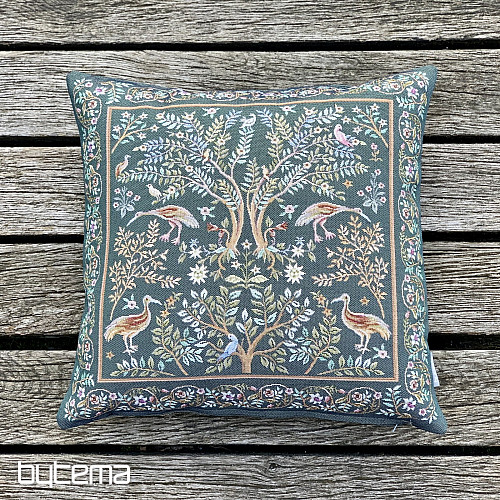 Housse de coussin tapisserie WILLIAM MORRIS vert