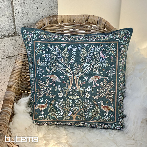 Housse de coussin tapisserie WILLIAM MORRIS vert