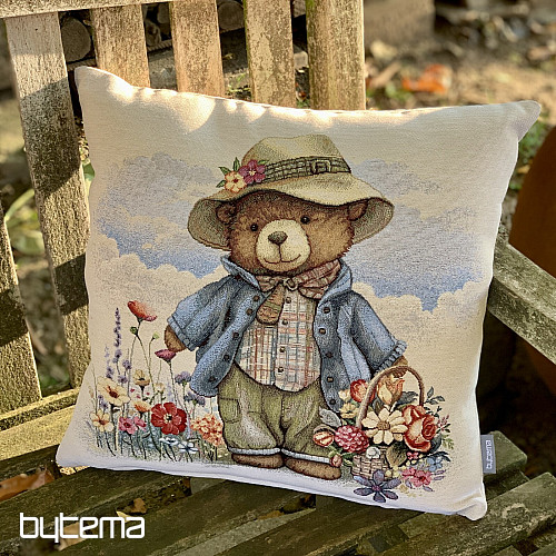Housse de coussin tapisserie TEDDY SPRING