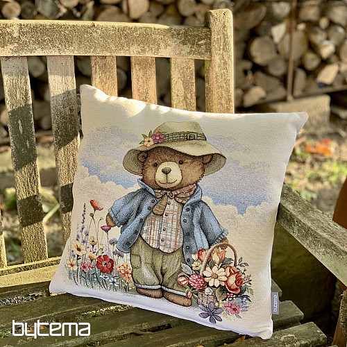 Housse de coussin tapisserie TEDDY SPRING