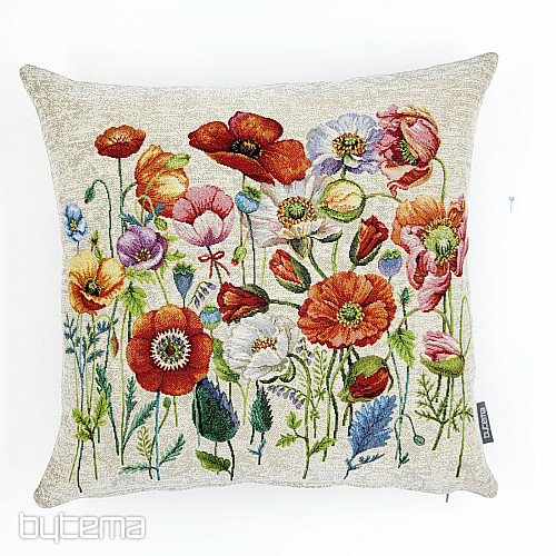 Housse de coussin tapisserie POPPY ROMANCE