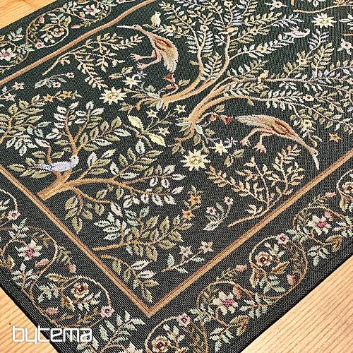 Nappe et foulard tapisserie WILLIAM MORRIS vert