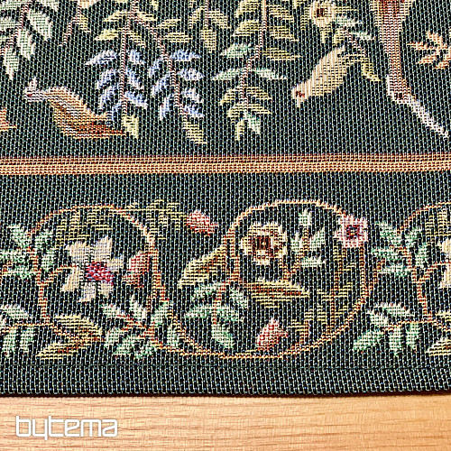 Nappe et foulard tapisserie WILLIAM MORRIS vert