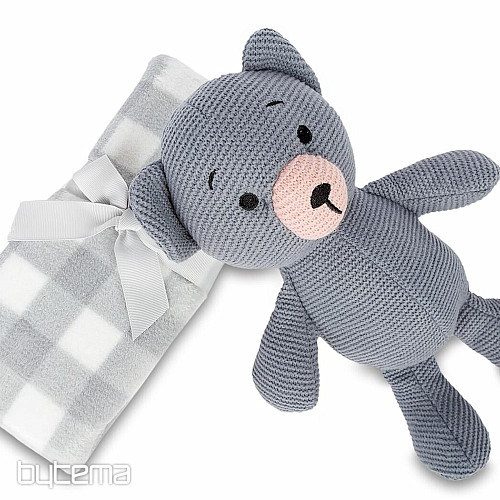 Coffret cadeau enfant KNITTED TEDDY