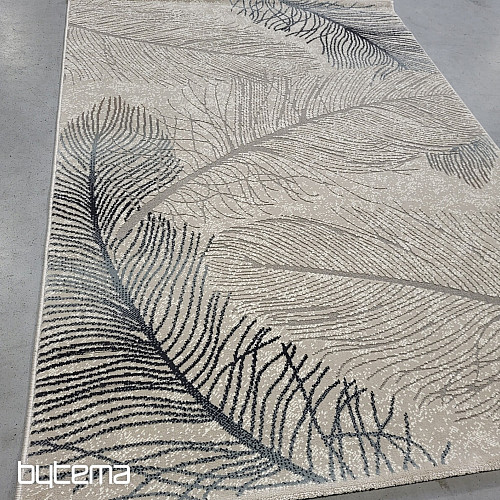 Tapis pièce BOHO FEUILLES