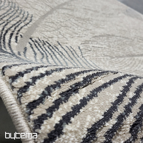 Tapis pièce BOHO FEUILLES
