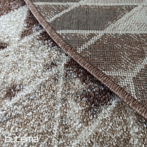 Tapis en pièces PANAMERO 10 cercle marron