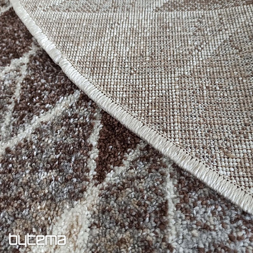 Tapis en pièce PANAMERO 10 cercle beige