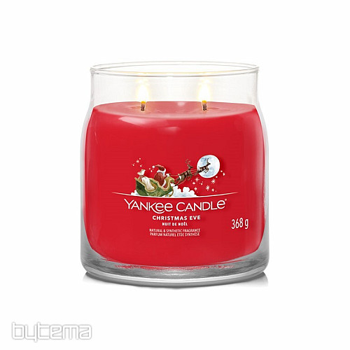 bougie YC parfum CHRISTMAS EVE GLASS MEDIUM 2 mèches