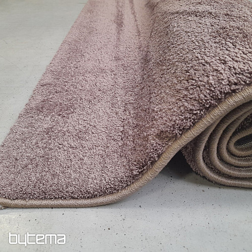 Tapis en pièces SHAGGY GALA marron foncé