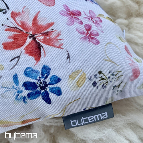 Housse de coussin déco FLEURS DE CALA