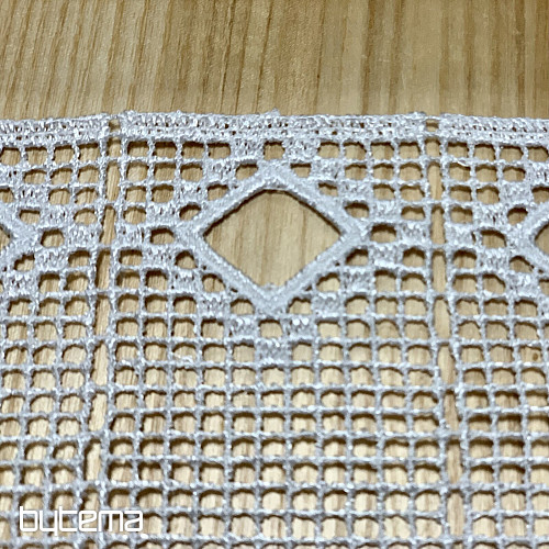GERSTER 11428 rideau en vitrail au crochet