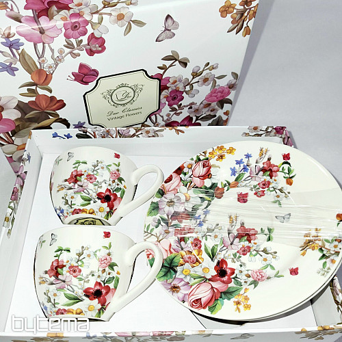 Coffret de couverts VINTAGE FLOWERS