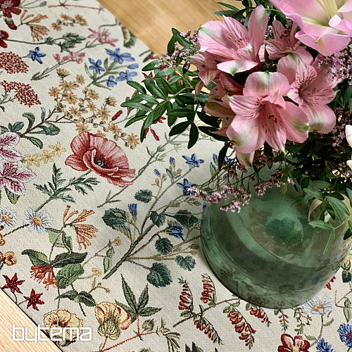 Nappe et écharpe tapisserie JOSEFÍNA