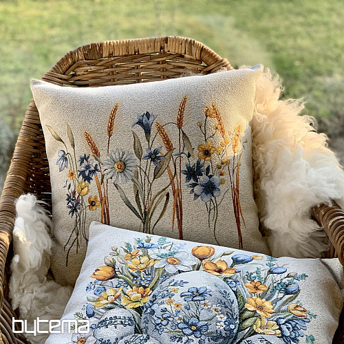 Housse de coussin Gobelin COMTES D'OR