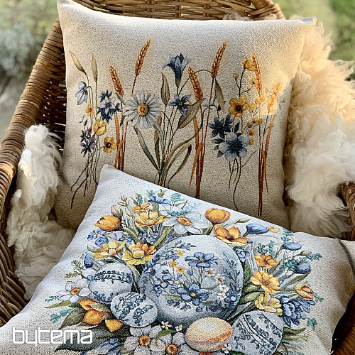 Housse de coussin Gobelin COMTES D'OR