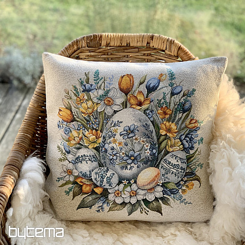 Housse de tapisserie de Pâques BLEU KRASLICE