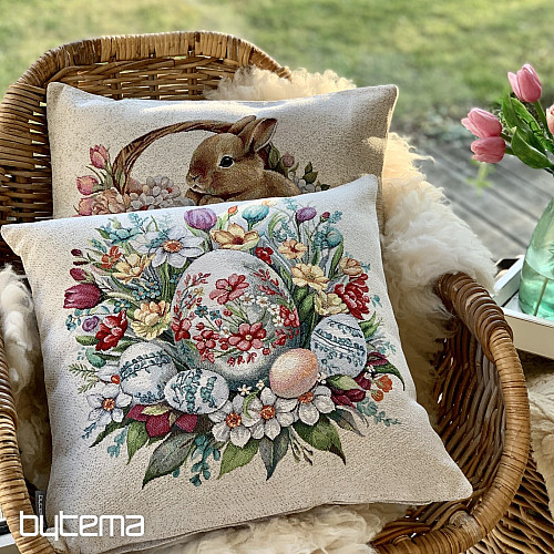 Couverture tapisserie de Pâques LA ROBE ROUGE