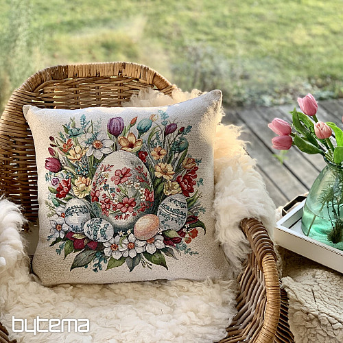 Couverture tapisserie de Pâques LA ROBE ROUGE